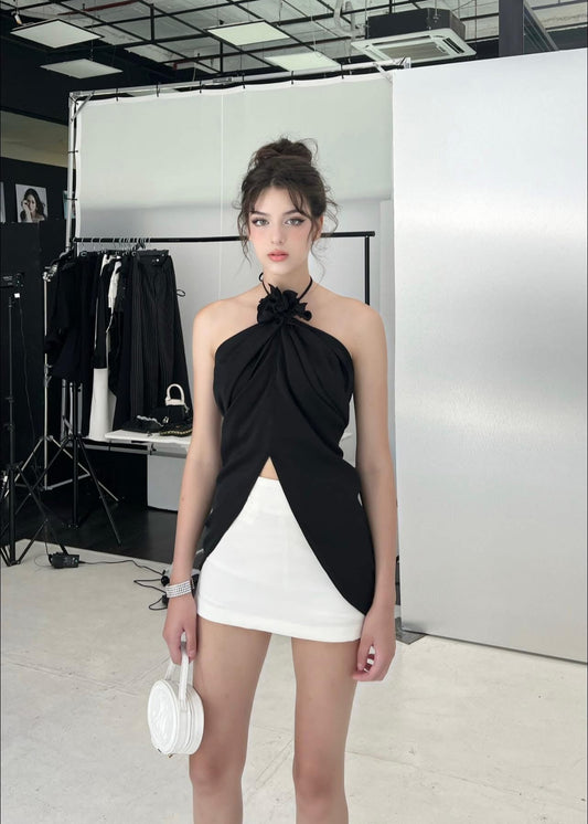 RON - White Mini Skirt