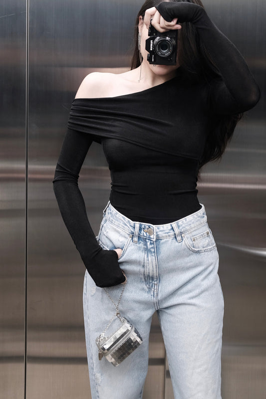 RON - One-Shoulder Top