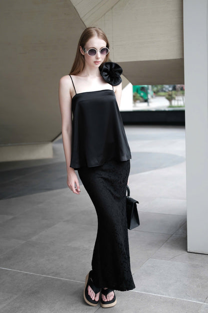 RON - Floral Silk Top