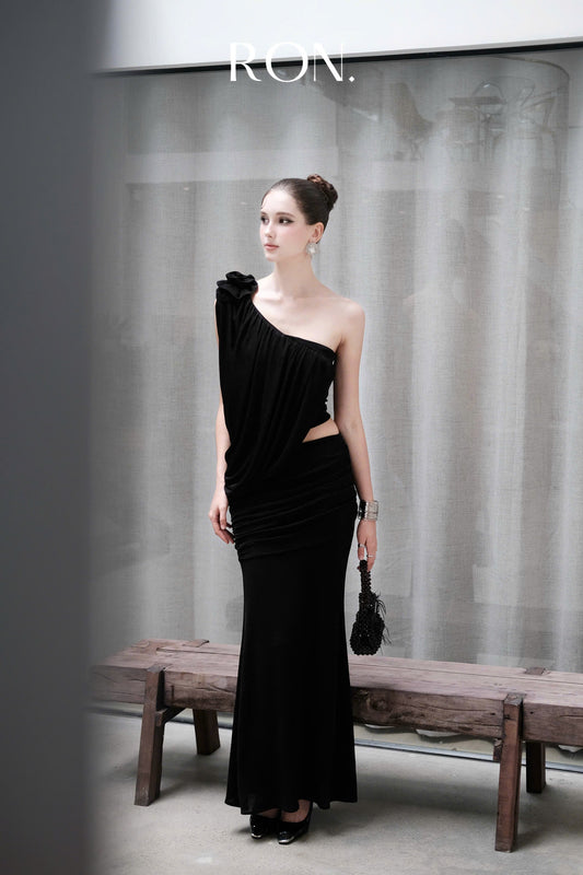 ROB - Ruched Waist Skirt