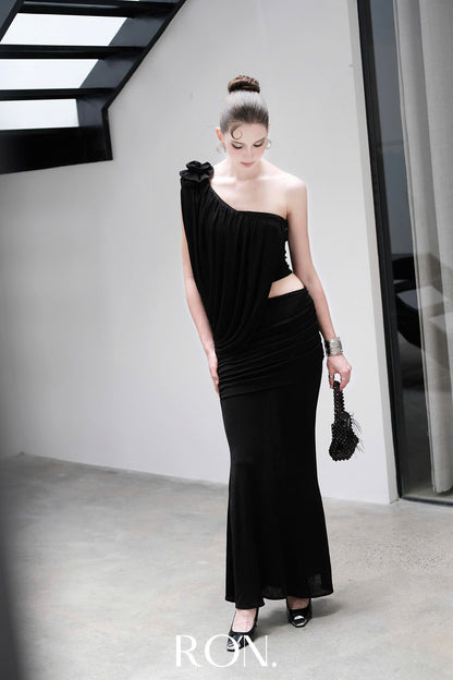 ROB - Ruched Waist Skirt