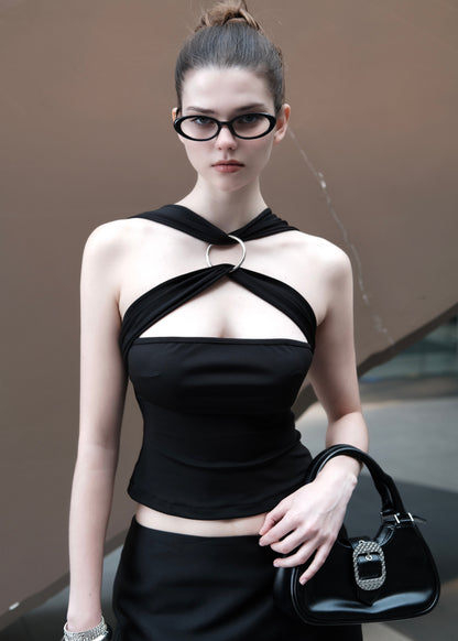 RON - Cross-Strap Top