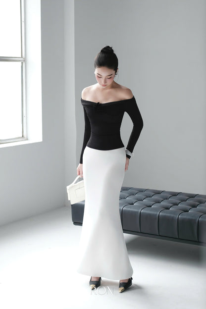 RON - Floral Chest Long Top