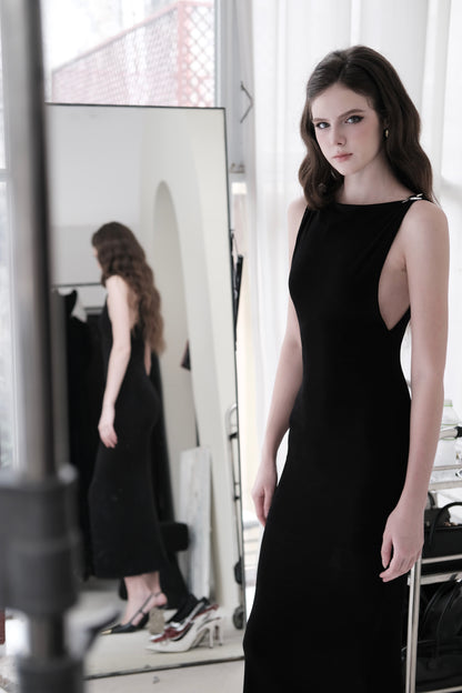 Boat Neck Dress