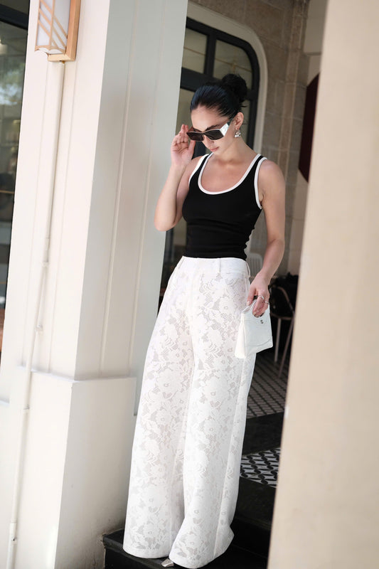 RON - Sheer Lace Trousers