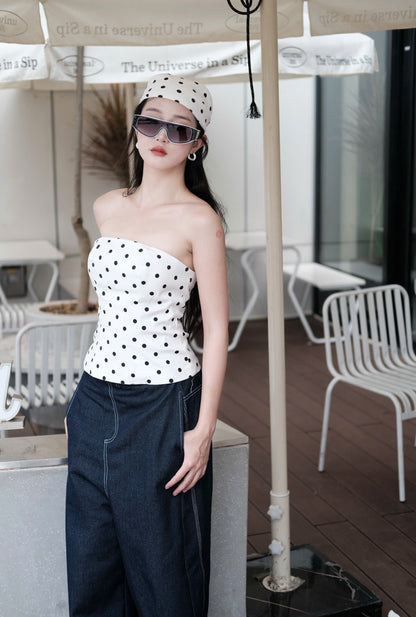RON - Polka Dot Tube Top