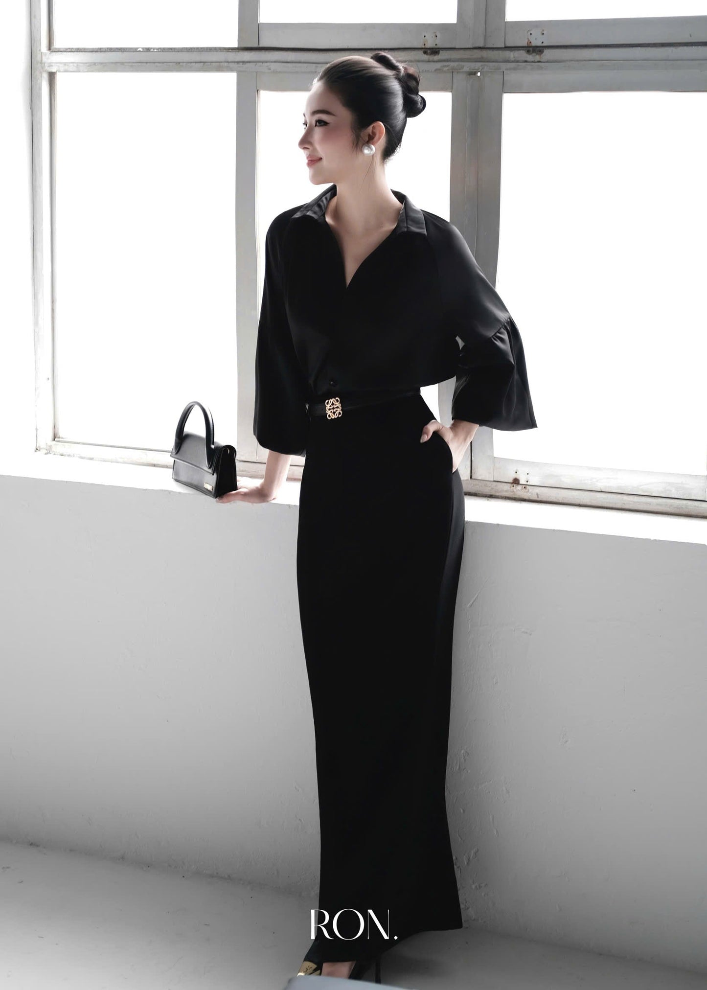 RON - Silk Puff Shirt