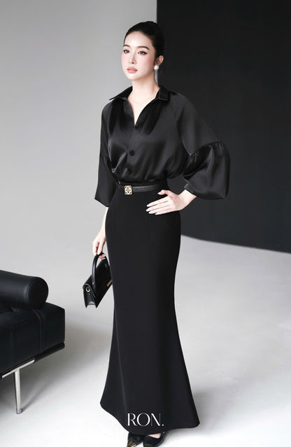 RON - Silk Puff Shirt