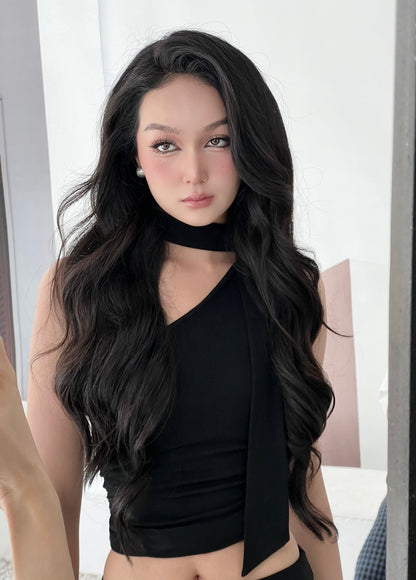 RON - Cross-Neck Top