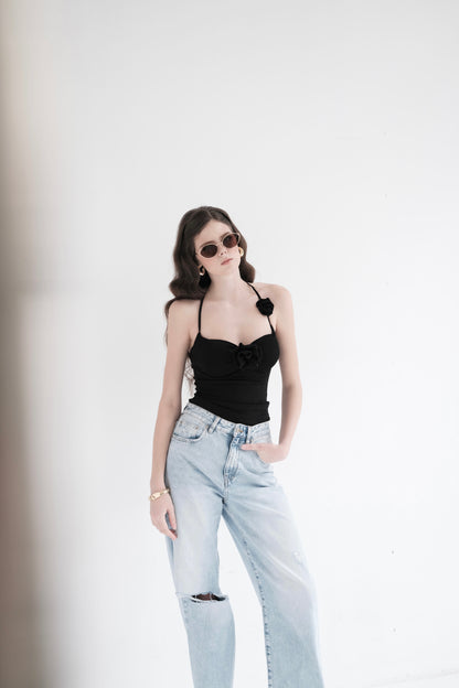Floral Halter Top