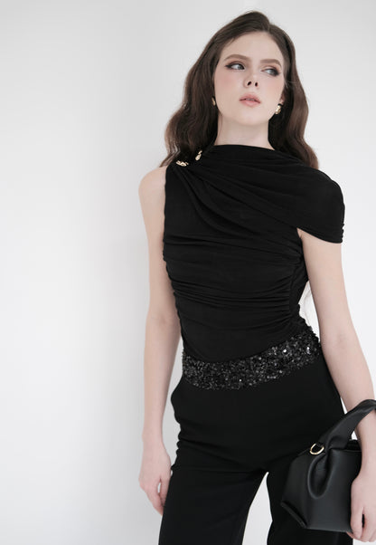 RON - Ruched Elegant Top