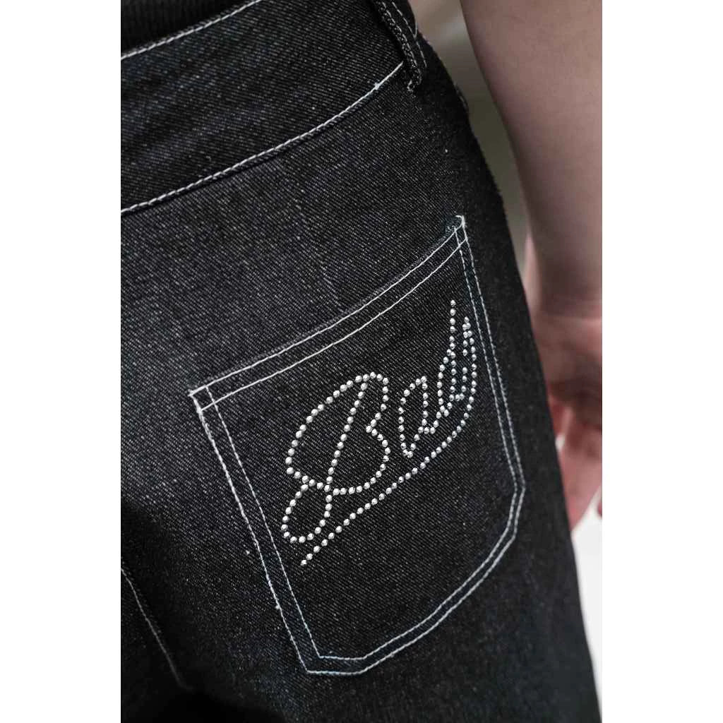 RON - Unisex Grey Straight-Leg Jeans