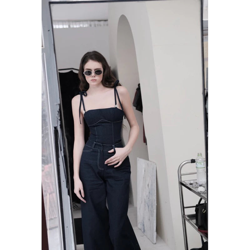RON - Cuffed Straight Jeans