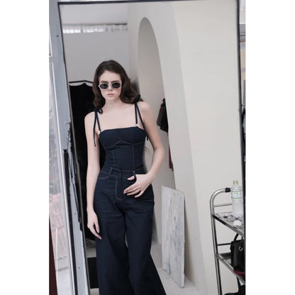 RON - Cuffed Straight Jeans