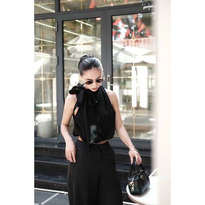 RON - Wide-Leg Taffeta Pants